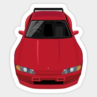 Skyline GTR V Spec R32 Body Kit - Red Sticker